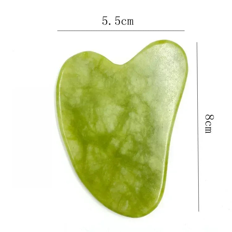 Natural Jade Roller Face Gua Sha Natural Stone Body Neck Massager Acupoint Eye Care Spa Massage Tools Massage Visage Lifting