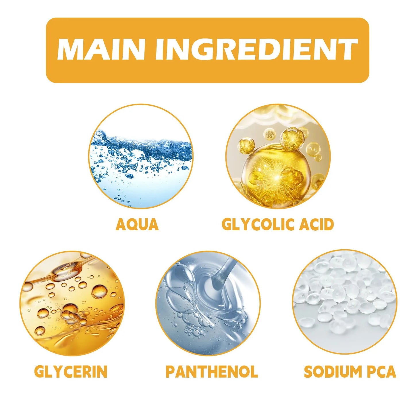 100ml Glycolic Acid Toning Solution Ordinary Acne Remover Lifting Firming Wrinkles Glowing Facial Care Gift Glycolic Acid Toner