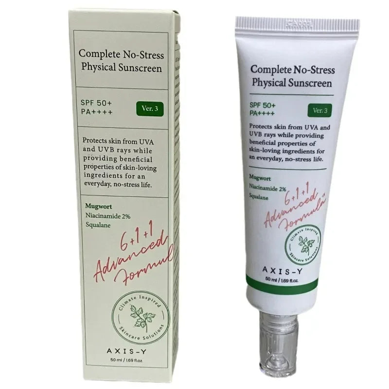 New 50ml AXIS-Y Full Range of High Energy Skin Improvement Moisturizing Essence Lotion Spot Whitening Cream Sunscreen Good Skin