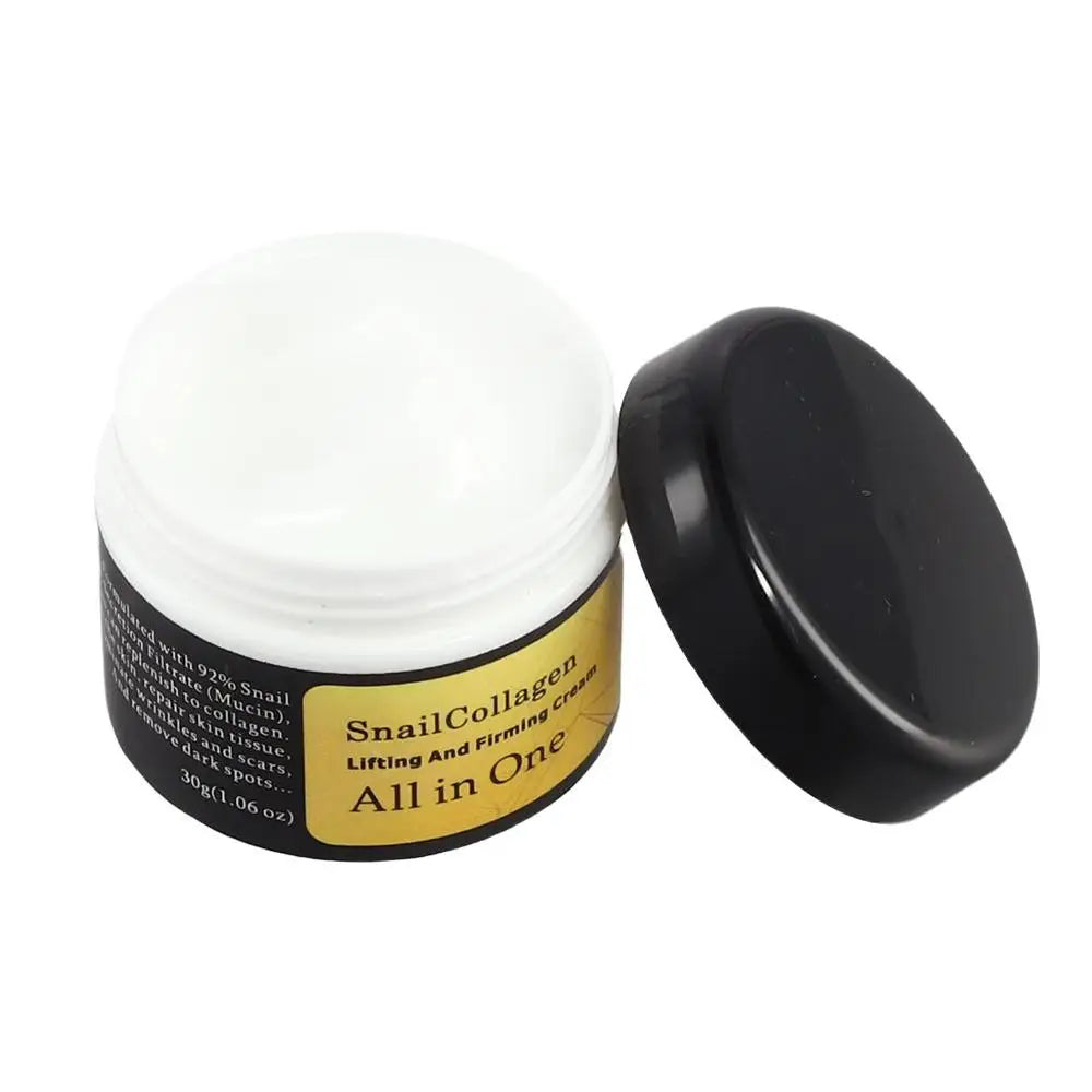 1 set/1pcs Snail Collagen Face Cream/Repair Essence Moisturizing Lifting Smoothing Nourishing Cream Korean Cosmetics Skin Care