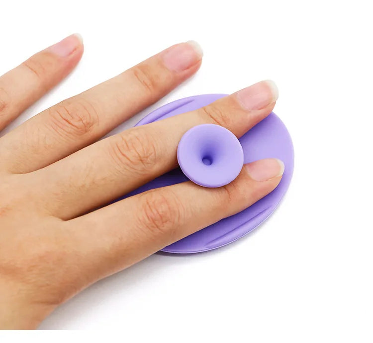 Silicone Face Wash Brush Clean Pores Baby Shampoo Brush Baby Bath Brush Soft Hair Round Shampoo Comb Home Use
