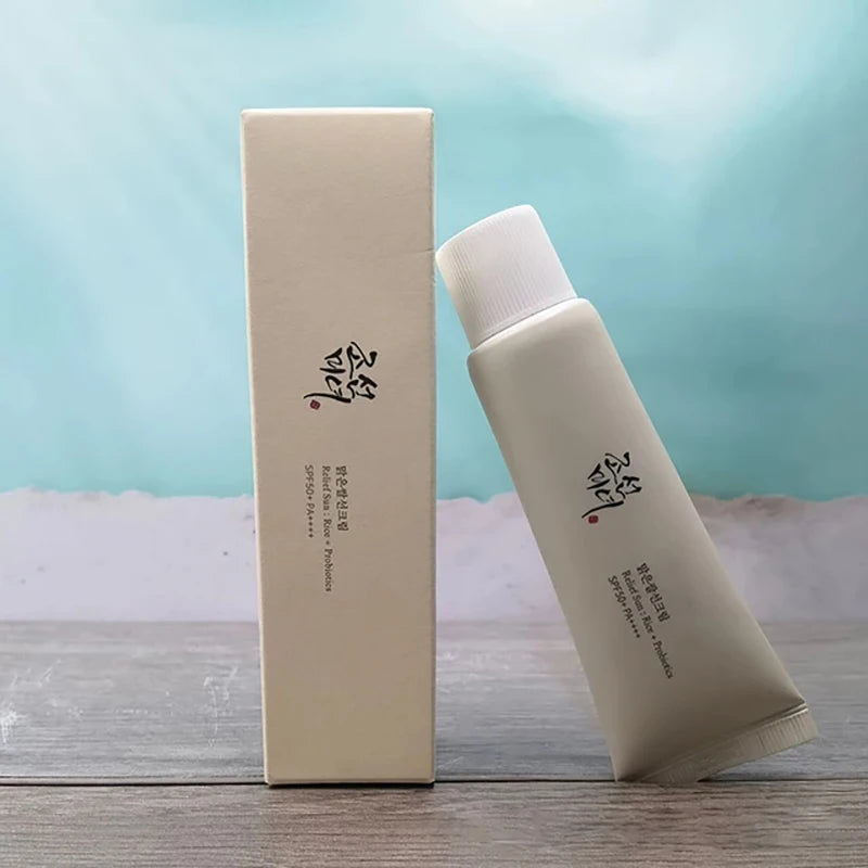 New Rice Sunscreen Lotion Long-Lasting Sun Protection Lightweight And Non-Greasy Sun Block Prevent Sunburn Face Body Skin Care