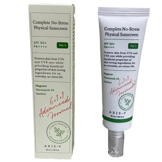New 50ml AXIS-Y Full Range of High Energy Skin Improvement Moisturizing Essence Lotion Spot Whitening Cream Sunscreen Good Skin