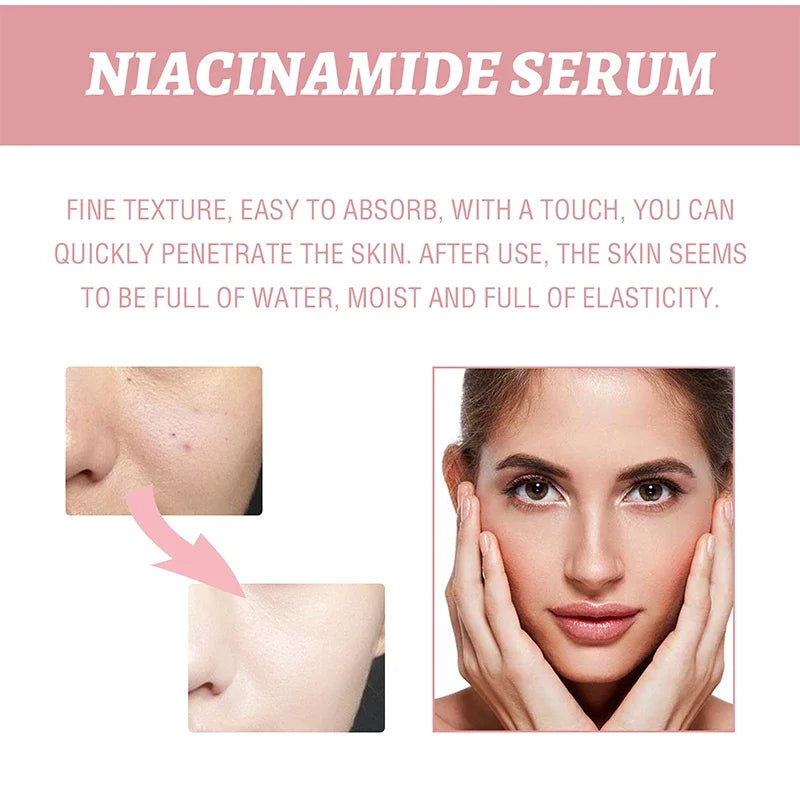 Korean Peach 70% Niacinamide Facial Serum,Face Brightening Hydrating Moisturizing Lotion,Skin Care Essence Fade Dullness Melasma