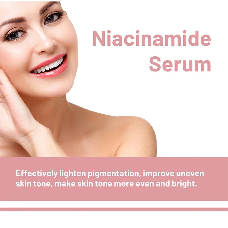 Korean Peach 70% Niacinamide Facial Serum,Face Brightening Hydrating Moisturizing Lotion,Skin Care Essence Fade Dullness Melasma
