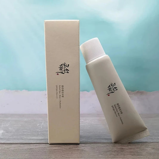 Nouvelle Lotion de Protection solaire au riz, Protection solaire longue durée, bloc solaire léger et Non gras, prévient les coups de soleil, soins pour la peau du visage et du corps