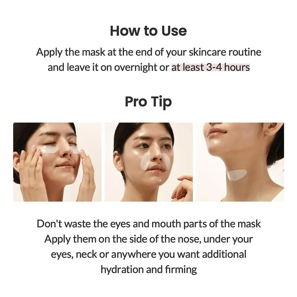 1/4PCS Biodance Bio-Collagen Moisturizing Hydrating Patch Mask Face Mask Deep Moisturizing For Women Skin Care